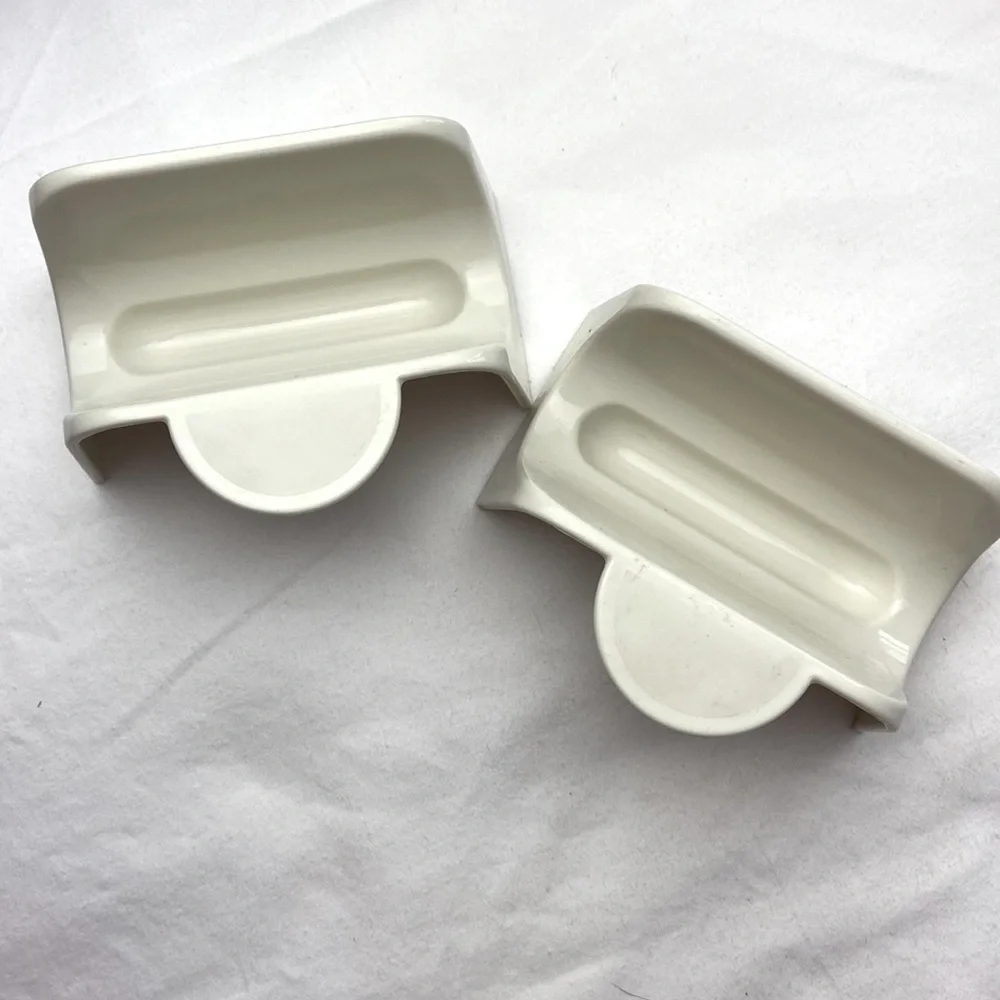 Vintage Tupperware taco holder set of two